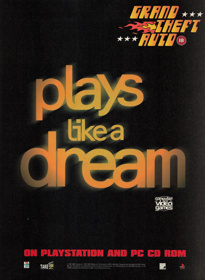 Grand Theft Auto - Advertisement Flyer - Front