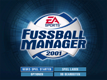 The F.A. Premier League Football Manager 2001 - Screenshot - Game Title