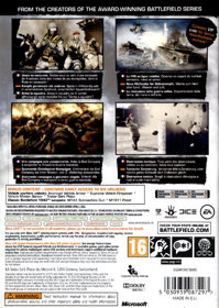 Battlefield: Bad Company 2 - Box - Back