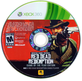 Red Dead Redemption: Game of the Year Edition - Disc Image