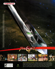 SoulCalibur II - Advertisement Flyer - Front