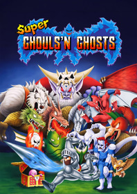 Super Ghouls 'n Ghosts - Fanart - Box - Front