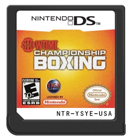 Showtime Championship Boxing - Cart - Front Image
