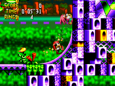Knuckles' Chaotix - Screenshot - Gameplay Image