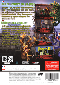 Rampage: Total Destruction - Box - Back
