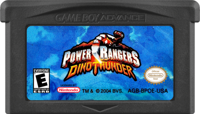 Power Rangers: Dino Thunder - Cart - Front