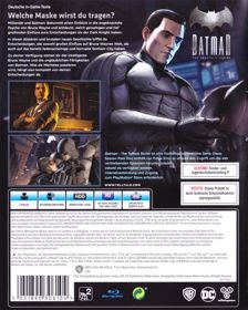 Batman: The Telltale Series - Box - Back