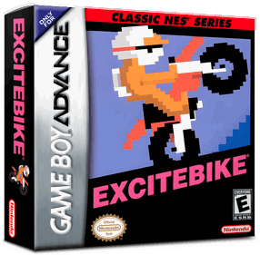 Classic NES Series: Excitebike - Box - 3D