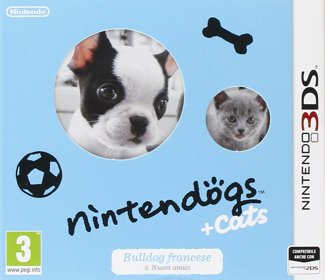 Nintendogs + Cats: French Bulldog & New Friends - Box - Front