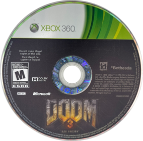 Doom 3: BFG Edition - Disc