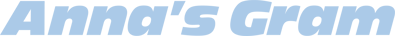 Anna's Gram - Clear Logo