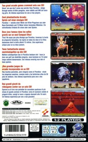 Parodius - Box - Back Image