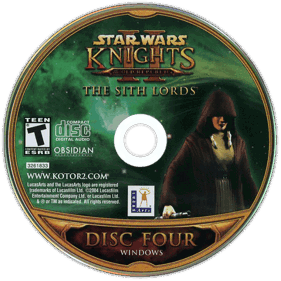 Star Wars: Knights of the Old Republic II: The Sith Lords - Disc