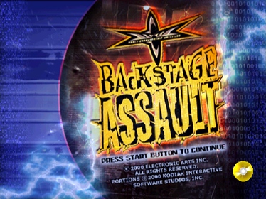 WCW Backstage Assault - Screenshot - Game Title Image