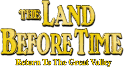 The Land Before Time: Return to the Great Valley - Clear Logo Image