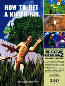 Army Men: Air Attack 2 - Advertisement Flyer - Front