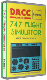 747 Flight Simulator - Box - 3D Image