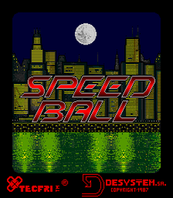 Speed Ball - Screenshot - Game Title