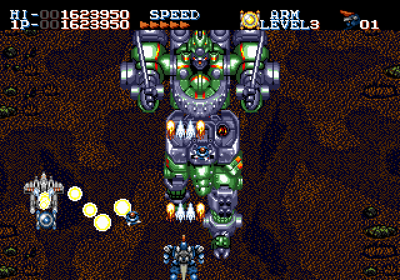 Robo Aleste - Screenshot - Gameplay