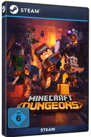 Minecraft Dungeons - Box - 3D