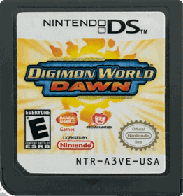 Digimon World Dawn - Cart - Front