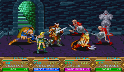 Dungeons & Dragons: Tower of Doom - Screenshot - Gameplay