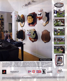 NCAA Gamebreaker 2004 - Advertisement Flyer - Front