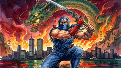 Ninja Gaiden III: The Ancient Ship of Doom - Fanart - Background