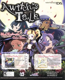 A Witch's Tale - Advertisement Flyer - Front