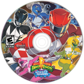 Mighty Morphin Power Rangers: Rita's Rewind - Disc