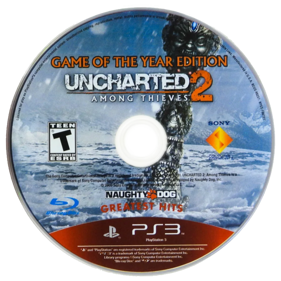 Uncharted 2: Among Thieves - Disc
