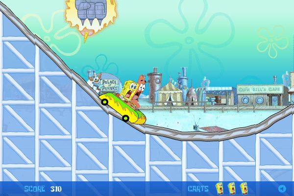 SpongeBob SquarePants: Fiery Tracks of Fury