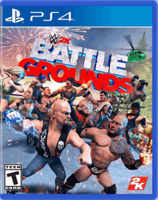 WWE 2K Battlegrounds - Box - Front - Reconstructed