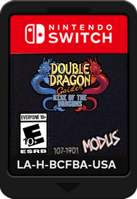Double Dragon Gaiden: Rise of the Dragons - Cart - Front