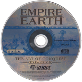 Empire Earth: Gold Edition - Disc