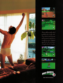 Hot Shots Golf 2 - Advertisement Flyer - Front