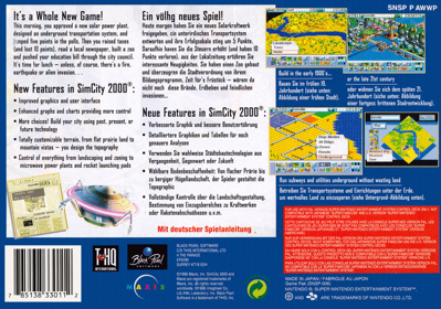 SimCity 2000: The Ultimate City Simulator - Box - Back Image