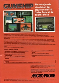Gunship: The Helicopter Simulation - Box - Back