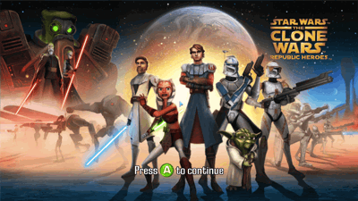 Star Wars: The Clone Wars: Republic Heroes - Screenshot - Game Title