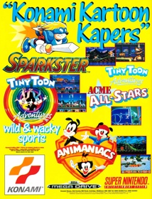 Sparkster - Advertisement Flyer - Front