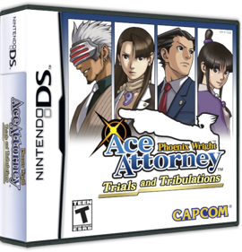 Phoenix Wright: Ace Attorney: Trials and Tribulations - Box - 3D