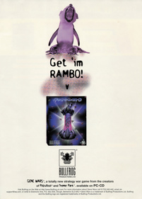 GENEWARS - Advertisement Flyer - Front