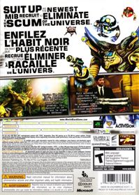 MIB: Alien Crisis - Box - Back