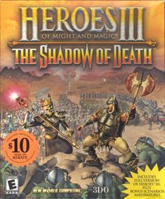 Heroes of Might and Magic III: The Shadow of Death - Box - Front