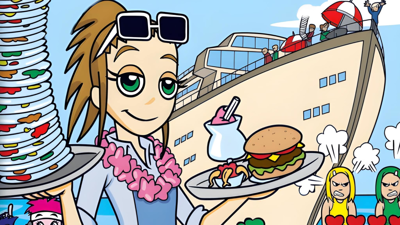 Diner Dash: Flo on the Go - Fanart - Background