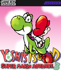 Super Mario Advance 3: Yoshi's Island - Fanart - Box - Front