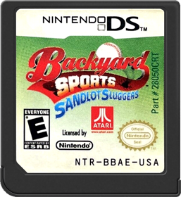 Backyard Sports: Sandlot Sluggers - Cart - Front Image