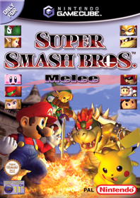 Super Smash Bros. Melee - Box - Front - Reconstructed