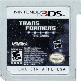 Transformers Prime: The Game - Cart - Front
