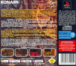 The Mummy - Box - Back Image